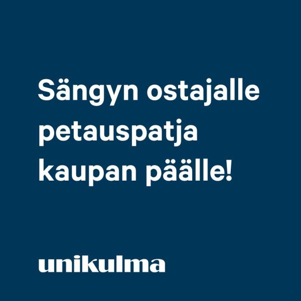 Petauspatja kaupan päälle