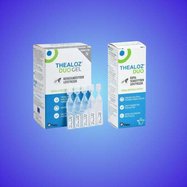 Thealoz Duo silmätipat 10 ml tai Gel 30 x 0,4g