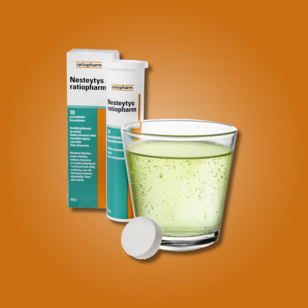 Nesteytys Ratiopharm poretabletti 10 kpl