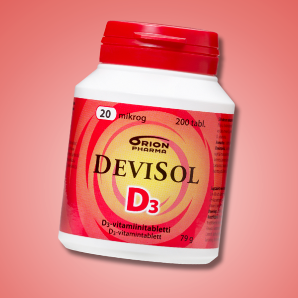 Devisol 20 mikrog. 200 tabl.