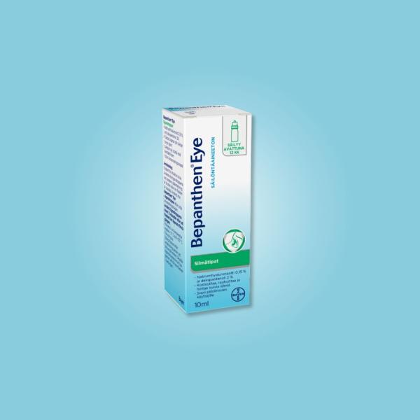 Bepanthen Eye tai Eye Intensive 10 ml silmätipat