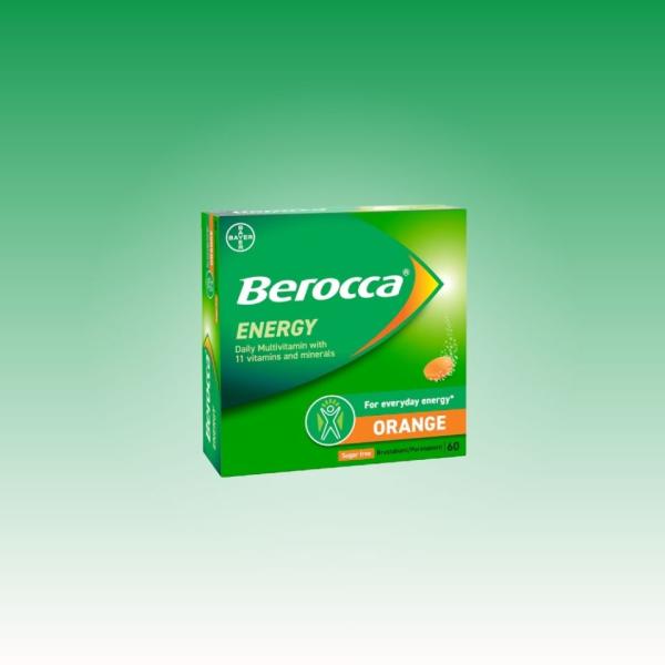 Berocca Energy Orange 60 poretabl.