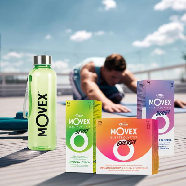 Movex Elektrolyyttijuomajauheet