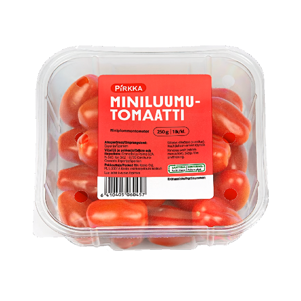 Pirkka miniluumutomaatti 