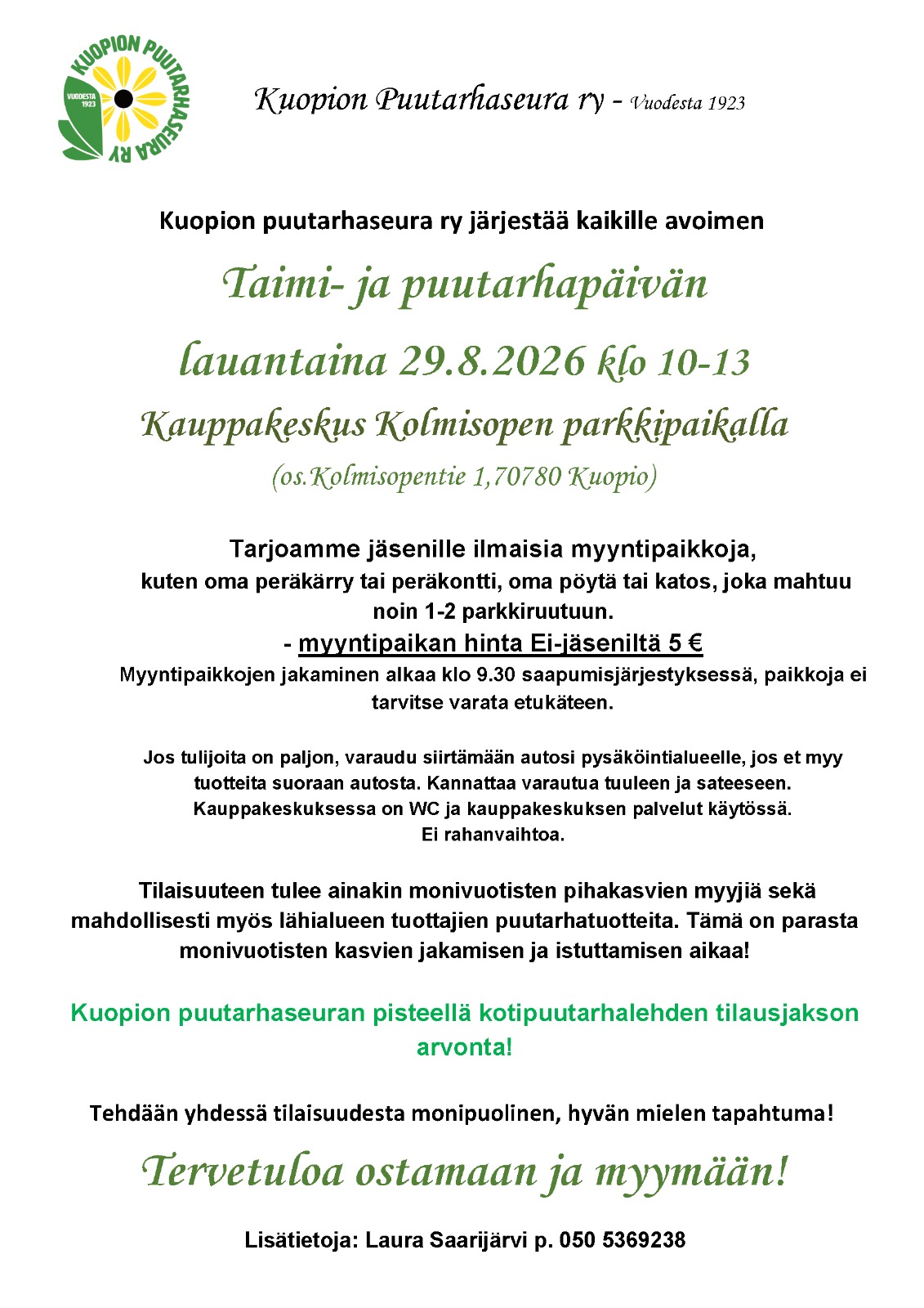 Taimipäivä 29.82026
